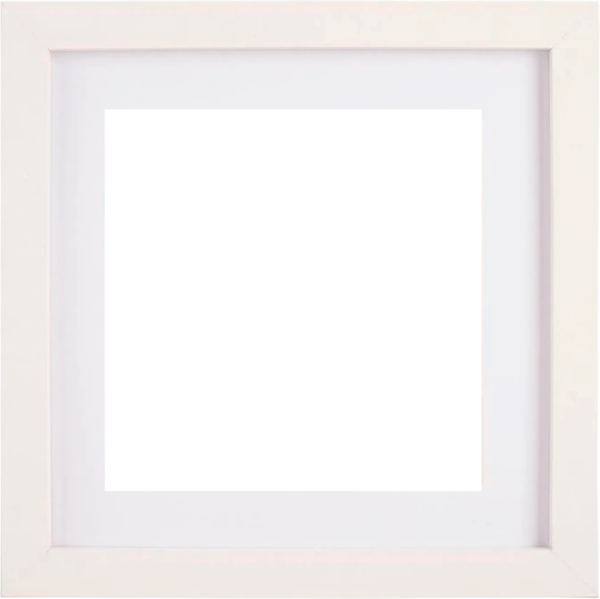 Marco 20 x 20 cm blanco