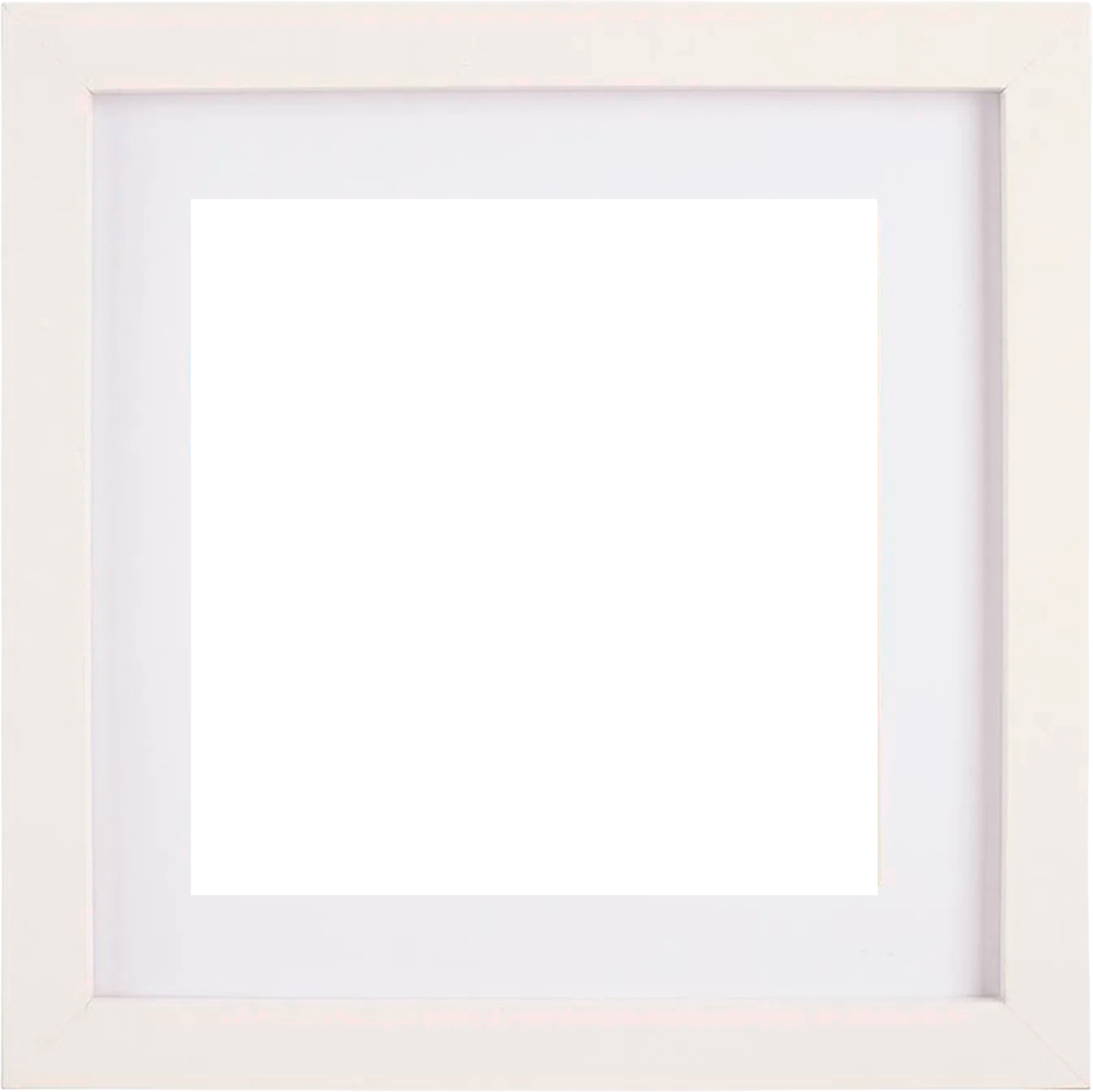 Marco 20 x 20 cm blanco