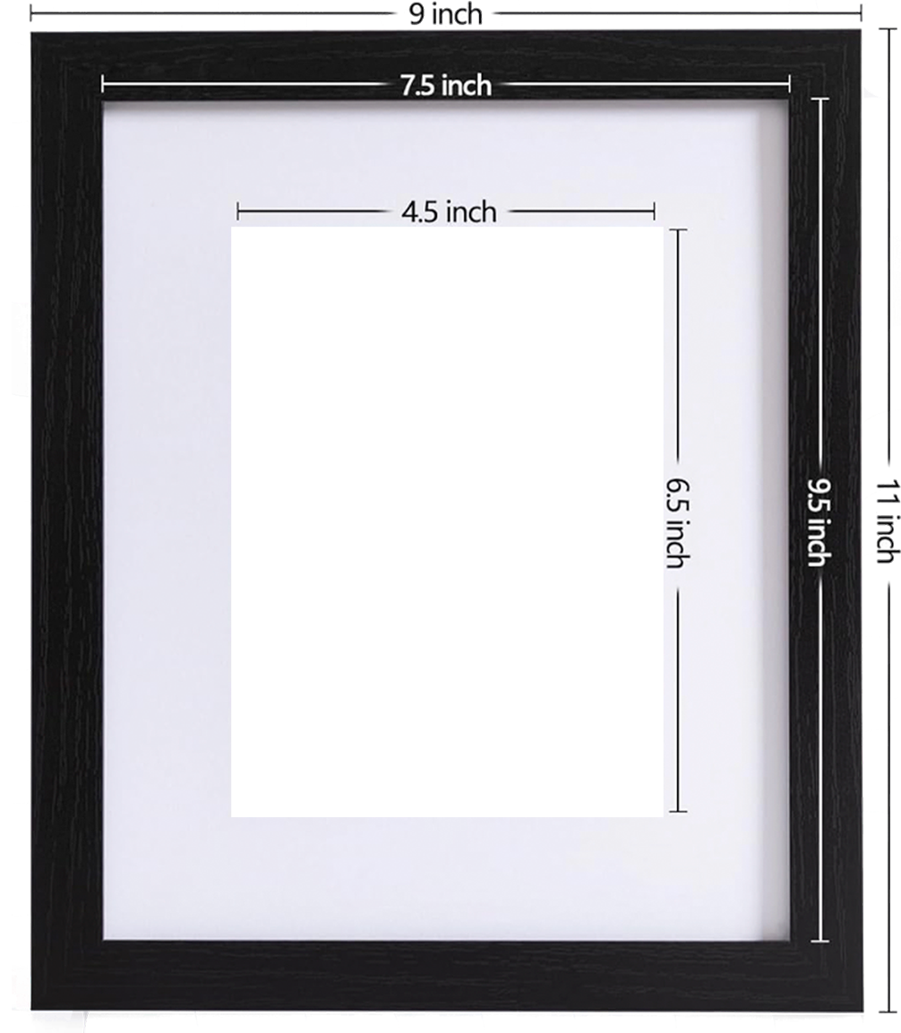 Marco 8 x 10” negro