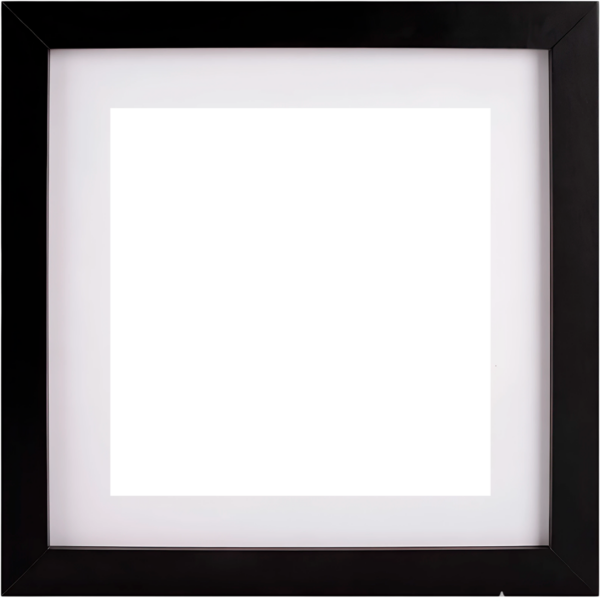 Marco 20 x 20 cm negro