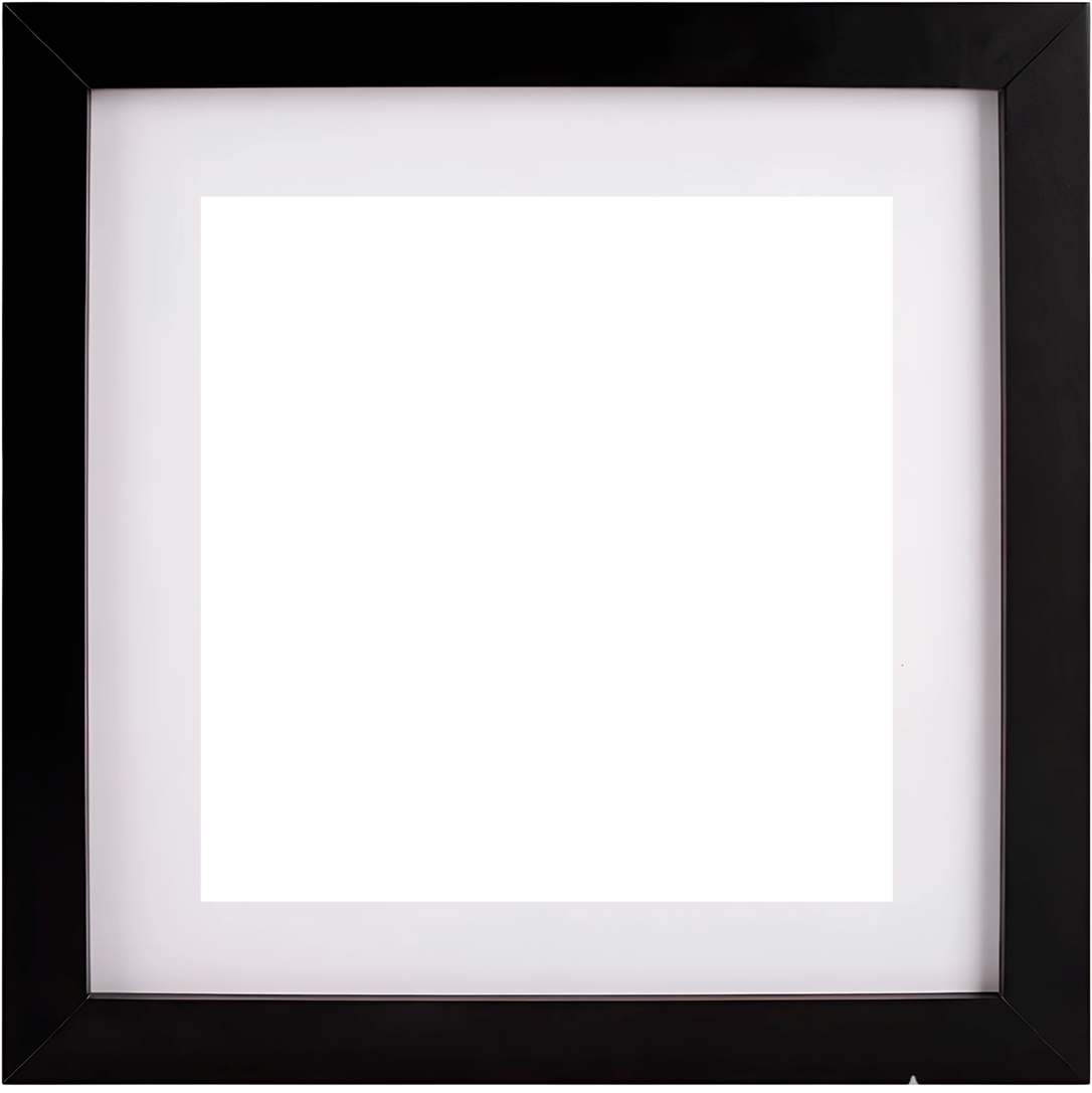 Marco 20 x 20 cm negro